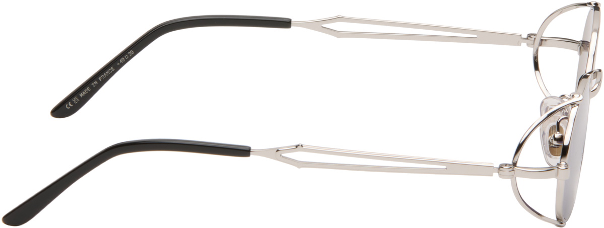 Jean Paul Gaultier Silver 'The 55-3175' Sunglasses