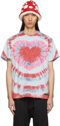 99% IS Pink & Blue 1%0ve Tie-Dye T-Shirt