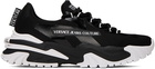 Versace Jeans Couture Black New Trail Trek Sneakers