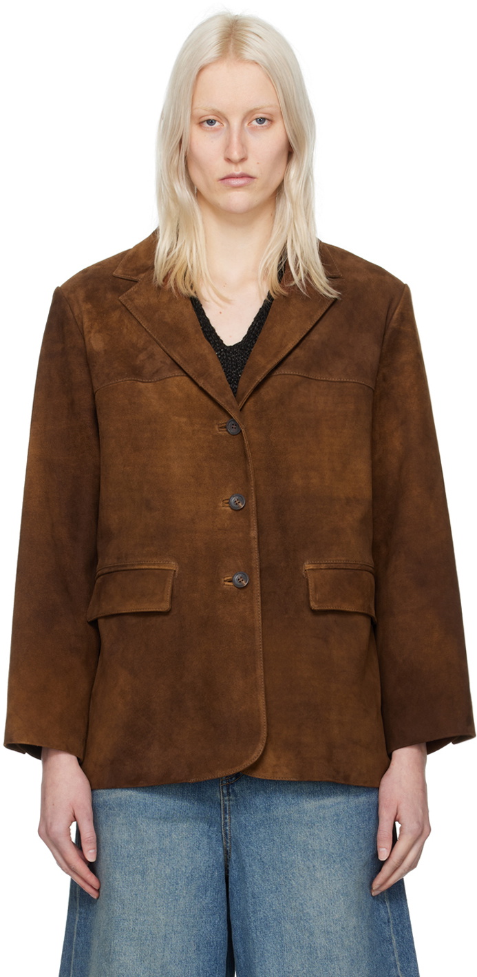 Nothing Written Brown Norman Leather Jacket