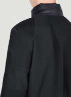 Moncler Padded Knit Jacket male Black