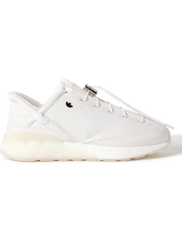 Photo: ADIDAS CONSORTIUM - Craig Green ZX 2K Phormar II Leather Sneakers - White