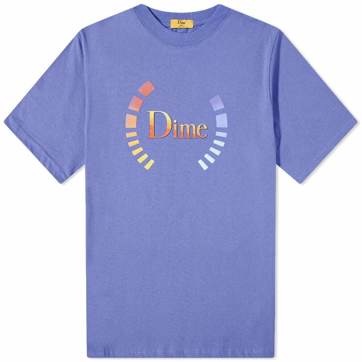 Photo: Dime Men's Classic Facility Logo T-Shirt in Iris