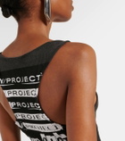 Y/Project Printed cotton jersey tank top