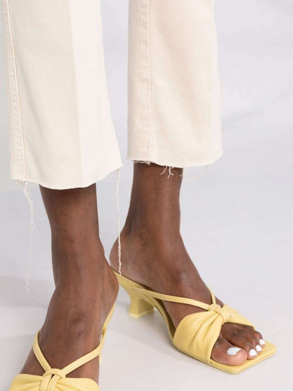 MOTHER Cropped Denim Jeans Mother