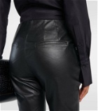 Victoria Beckham Leather slim pants