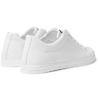 Fendi - Logo-Embossed Rubber And Leather Sneakers - White