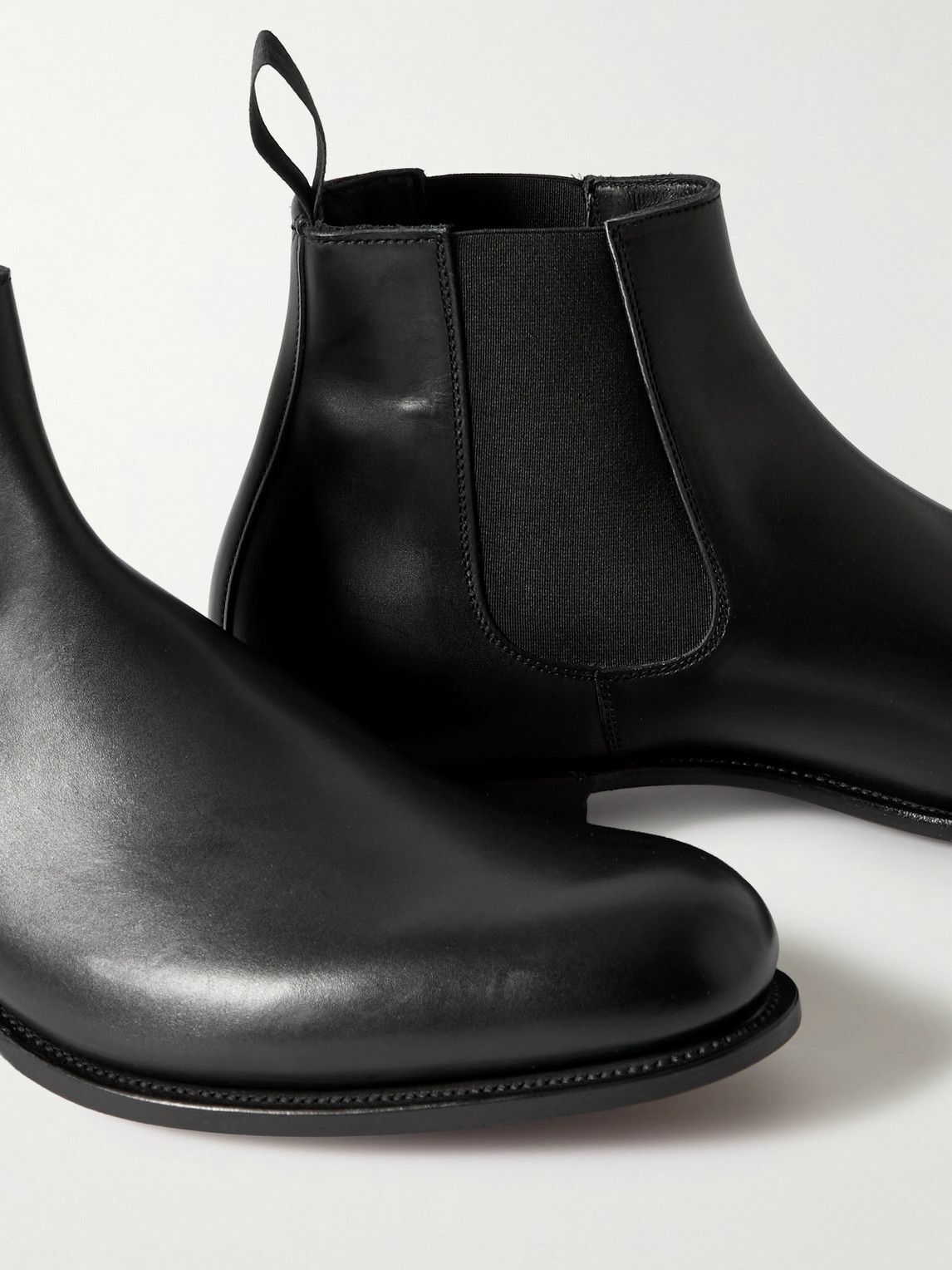 George Cleverley - Jason II Leather Chelsea Boots - Black