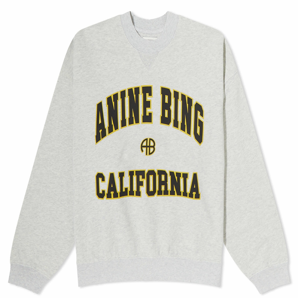 Anine Bing Women's Jaci Sweatshirt With California Print in Grey ...