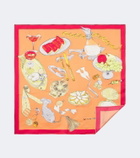 Jacquemus Cocktail silk scarf
