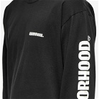Neighborhood Men's Long Sleeve LS-11 T-Shirt in Black