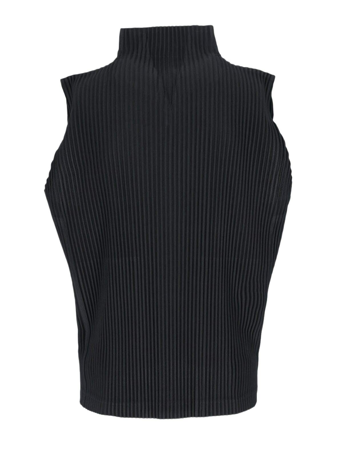 Homme Plissé Issey Miyake mc March Zip Pleated Vest Homme Plisse