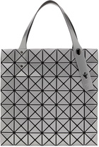 BAO BAO ISSEY MIYAKE Silver Prism Tote