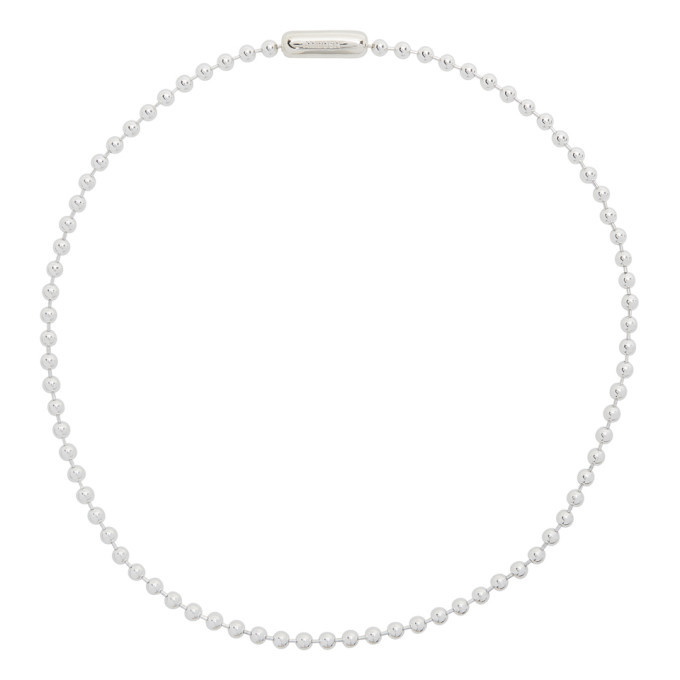 Ambush ball-chain Necklace - Silver