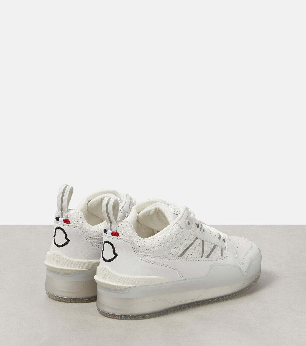 MONCLER★PIVOT ロートップスニーカー バスケット 国内・関税込 アウトレット】【ラスト1点】MONCLER モンクレール スニーカー