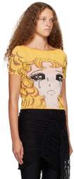 Pushbutton Yellow Crying Girl Sweater