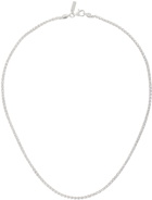 Hatton Labs Silver Rope Chain Necklace