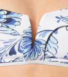 Alexandra Miro Lola floral bikini top