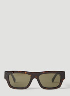 Gucci - Rectangular Sunglasses in Brown
