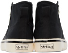 adidas Originals Black Nizza Hi RF 74Sneakers