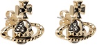 Vivienne Westwood Gold Mayfair Bas Relief Earrings