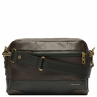 Master-Piece Gloss Leather Shoulder Bag - Small in Brown 