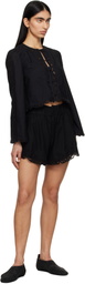 SEA NY Black Elke Shorts