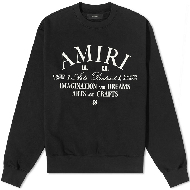 Photo: AMIRI Men's Arts District Sweater in Black