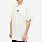 Balenciaga Men's Deconstructed T-Shirt in White/Black