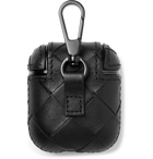 Bottega Veneta - Intrecciato Leather AirPods Case - Black
