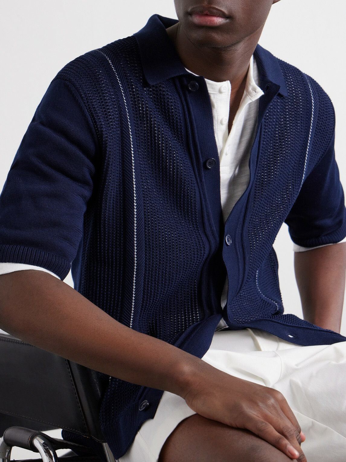Orlebar Brown - Roddy Cotton Shirt - Blue