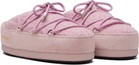 Guest in Residence Pink Moon Boot Edition EVX Knit Mule Loafers