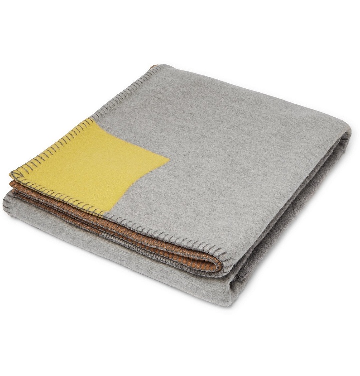 Photo: RD.LAB - Citta Wool and Cashmere-Blend Blanket - Multi