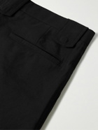 Nanushka - Mats Slim-Fit Pleated Modal-Blend Trousers - Black