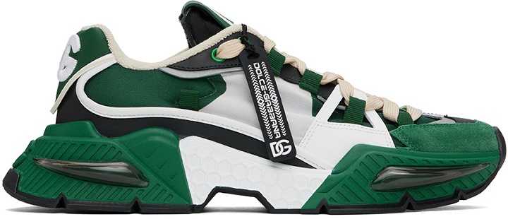 Photo: Dolce & Gabbana Green Airmaster Sneakers