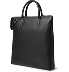 Smythson - Full-Grain Leather Tote Bag - Black