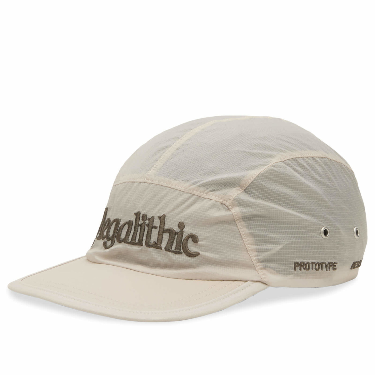 KA_YO_Prototype Men's 5 Panel Ripstop Cap in Plaza Taupe 