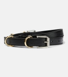 Givenchy - Voyou leather belt