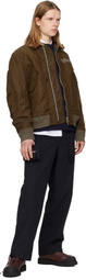 sacai Black Pocket Fragment Pouch