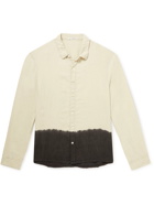 James Perse - Dip-Dyed Linen Shirt - Neutrals