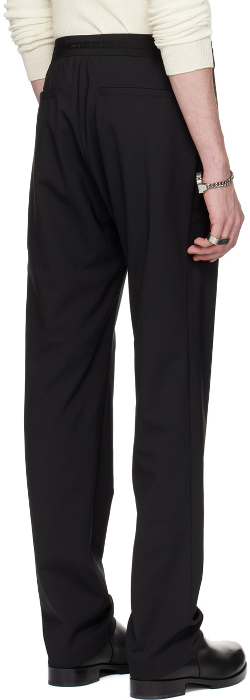 1017 ALYX 9SM Black Metal Buckle Trousers 1017 ALYX 9SM