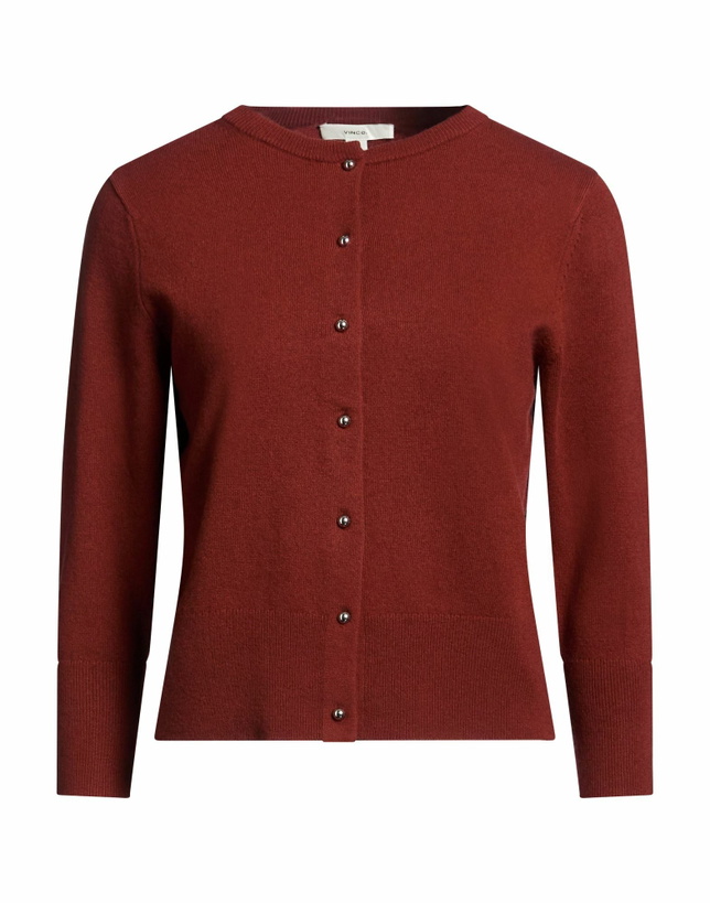 Photo: Vince. Womens Cardigan Brick