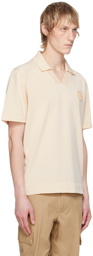 BOSS Beige Patch Polo