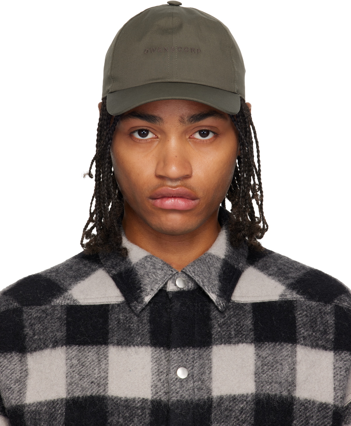 Rick Owens Black Hollywood Baseball Cap Rick Owens