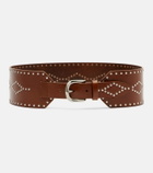 Isabel Marant Lucie studded leather belt