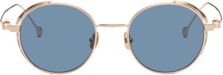 Photo: Matsuda Gold M3152 Sunglasses