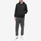 Air Jordan Men's Essential Fleece Popover Hoodie in Black/White