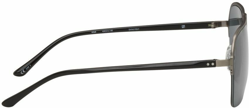 Dries Van Noten X Linda Farrow Edition Silver 176 C1 Cat-Eye Sunglasses Dries Van Noten Silver Linda Farrow Edition Angular 176 C1  main image 4