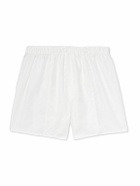 CDLP - TENCEL™ Lyocell-Poplin Boxer Shorts - White