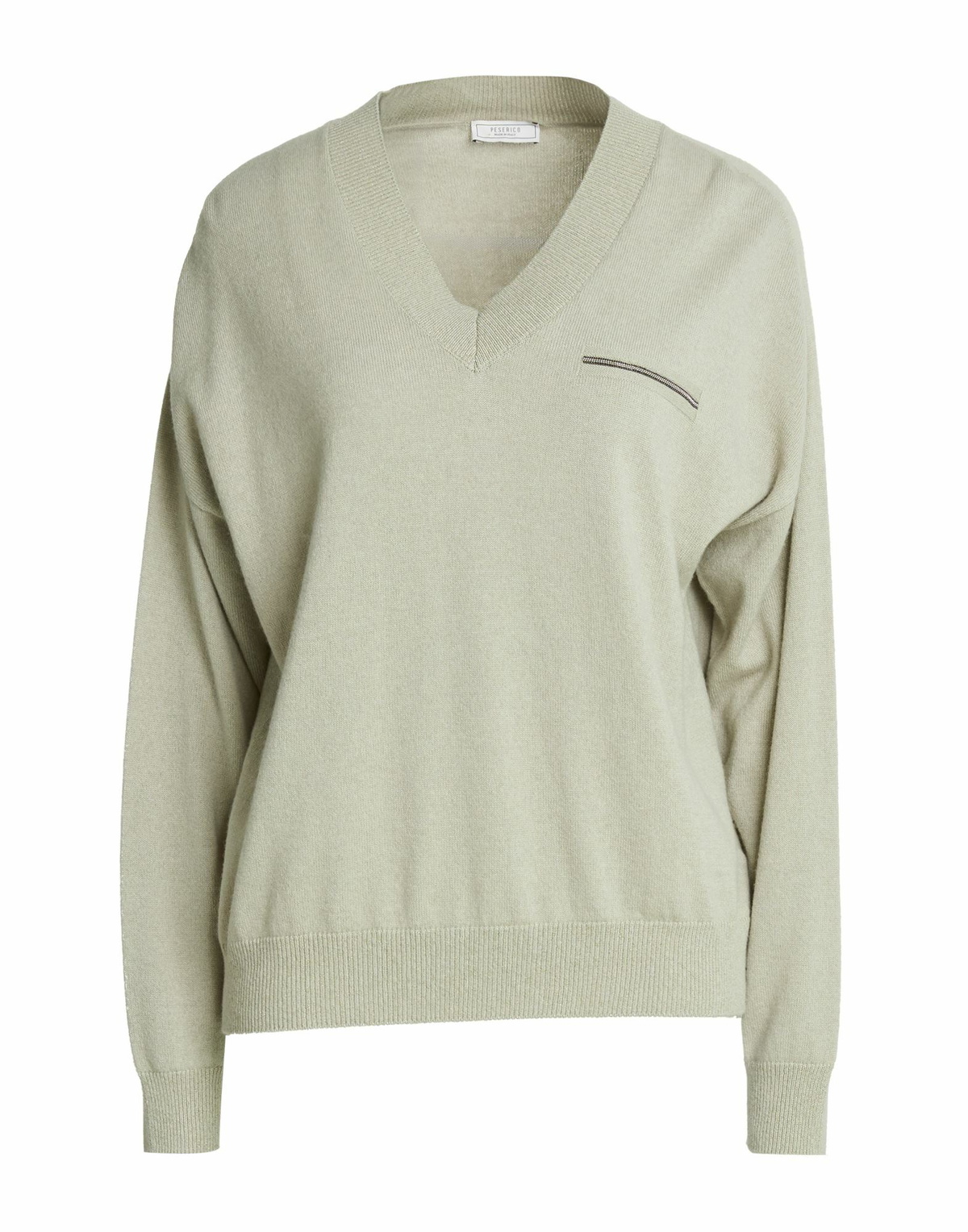 Peserico Womens Sweater in Light grey